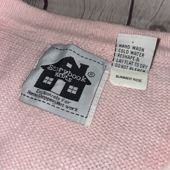 Storybook Knits “Summer Ride” Cardigan Sweater Cottagecore Beaded SZ 3XL - Picture 8 of 11